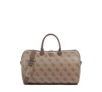 Guess Berta 4G Logo Weekend bag, brown, 36L, 51 x 31 x 23cm