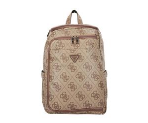Guess Berta Business backpack Leather 42 cm brown
