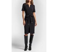 GUESS Bessy Slim Ss Midi D Jet Black A996 size 38 | Midi Dresses Outlet | Women | Black 38