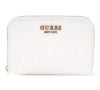 GUESS Betula SLG Medium Zip Around Wallet White, White