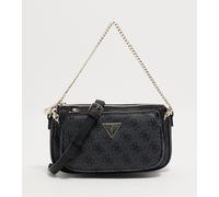 Guess Bg787971 Noelle Mini Double Bag Crossbody Coal
