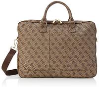 GUESS BIANCO XX-28 Laptop Bag for 13 Inch to 15 Inch Devices, Removable Shoulder Strap, Universal Laptop Bag with Multifunctional Inner Pockets, Logo Lining, GUCB154GB