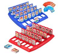 Guess Bible Who Am I Game, Classic 24 Holy Characters with Life Story & Verse Cards, Guess Bible Who Board Games for Kids Family Friends Office Social Situation Stress School Home Birthday (Standard)