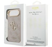 Guess Big 4G Classic Logo Case for iPhone 17 Air 6.5" Rose Gold - GUHCP17M4GMGCPI