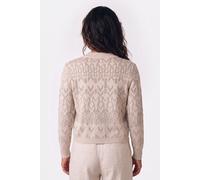 GUESS Billie Monogram Card Geom M Buff Taupe /d size S | Knitted Sweaters Outlet | Women | Brown S