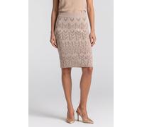 GUESS Billie Monogram Skir Geom M Buff Taupe /d size XL | Midi Skirts Outlet | Women | Brown XL