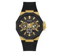 Guess Black Mens Multi Dial Watch Indy GW0853G2