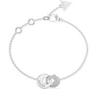 GUESS Blooming summer turquoise steel bracelet, one size, Stainless Steel, Crystal