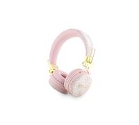 Guess Bluetooth Headset -Compatible, IPX4 Certified, 4G Design, Pink