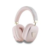 Guess Bluetooth Wireless Headset 5.3 4G Triangle Pattern, Pink