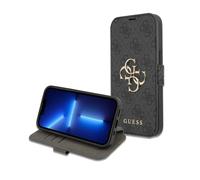 Guess Booktype 4G Big Metal Logo Blue Case - iPhone 13 Pro Max