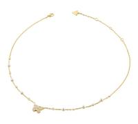 Guess Borboleta Gold Pave Borboleta Necklace 16-18 Inch