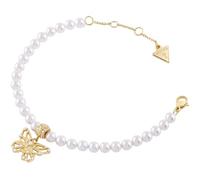 GUESS Borboleta Pearls Bracelet Yellow Gold gold-coloured