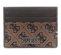 GUESS Boston Card Holder Coffee Brown