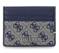GUESS Boston Card Holder Sand Blue Dark Blue