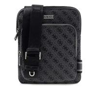 GUESS Boston Crossbody Shoulder Bag Flat Black Dark Grey