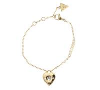 Guess Amore Heart Bracelet Golden Woman