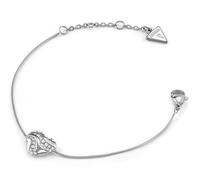 GUESS bracelet In My Heart Snake Chain Bracelet S Rhodium