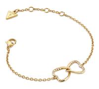 GUESS bracelet Mon Amour Two Hearts Bracelet S Yellow Gold