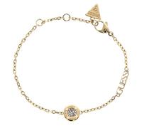 GUESS Bracelet pour Femme Matelassé Gold Coin JUBB04594JWYGS, Crystal