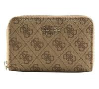 GUESS Brenton SLG Medium Zip Around Wallet M Latte Logo, Latte logo