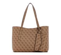 Guess Tote Bag Brenton – Logo, Twin Handles – Women's – Latte – One Size