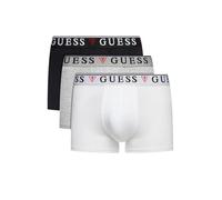 GUESS BRIAN HERO BOXER TRUNK 3 PACK Black White
