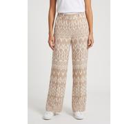 GUESS Britney Straight Pan Geometric Monogram B size 48 | Formal Pants Outlet | Women 48