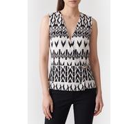 GUESS Britney Wrap W/ Chai Geometric Monogram B size 36 | Blouses Outlet | Women 36
