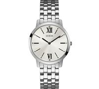 Guess Broker Gents Dress Analogue Silver Round W1072G1