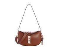 GUESS Brooke Shoulder Bag, Cognac, One Size, Brooke Shoulder Bag
