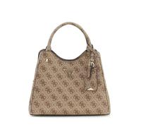 Guess Brown Meridian II Small Shoulder Bag with Print