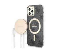 Guess Bundle Pack MagSafe 4G Black-Gold - iPhone 12 / 12 Pro