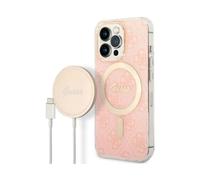 Guess Bundle Pack MagSafe 4G Pink-Gold - iPhone 13 Pro