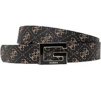 GUESS BW7506VIN35 Women's Liberty City 4G Gold Logo Belts (Brown, Medium)