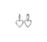 GUESS by DE BRINCOS, AÇO, Silver, Hearts, silver, Taille unique, Hearts