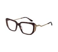 GUESS by Marciano Eyeglasses GM 0398 071 Bordeaux/Havana/Shiny Pale Gold