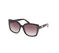 Guess by Marciano Woman GM00013 05B Sunglasses Acetate Black Smoke Squared Normal