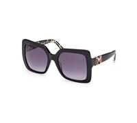 Guess by Marciano Woman GM00019 01B Sunglasses Acetate Black Smoke Butterfly Normal