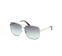 Guess by Marciano Woman GM00022 32B Sunglasses Metal Gold Smoke Squared Normal