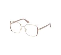 Guess by Marciano Woman GM50014 59 Optical frames Metal Beige Squared Normal