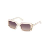 Guess by Marciano Woman Guess by Marciano GM00042 25B Sunglasses Acetate Ivory Smoke Geometric Normal