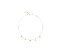 GUESS By Your Side 16-18" Heart Charms Necklace Yellow Gold gold-coloured