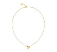 GUESS By Your Side 16-18" Heart Necklace Yellow Gold gold-coloured