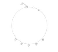 Guess By Your Side Women's Crystal Heart Charm Necklace