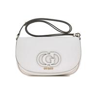 GUESS Calebra Convertible Crossbody Flap, Off-white, One size