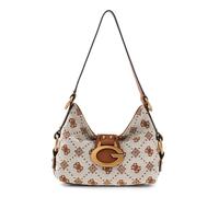 GUESS Camden Mini Shoulder Bag Cognac Logo brown