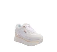 GUESS Camrio9 Women's Sneakers - White FLTCM9 FAL12 Fabric, White, 5 UK
