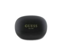 CG Mobile Guess Bluetooth Earphone TWS + Capsule Printed Logo docking station black