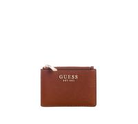 GUESS Card Holder Amorette SLG Credit Card Case Cognac Brown